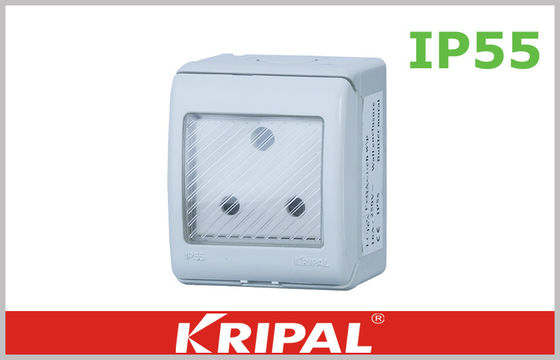 Гнездо 250V Pin гнезда штепсельной вилки Южной Африки напольное/15 Amp круглое