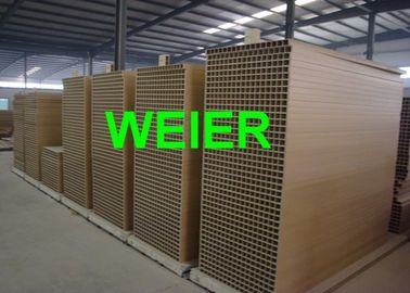 Деревянная пластичная производственная линия доски смеси WPC, сертификат SJSZ-92 CE/188