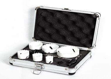 Беседка 9PC глубоко отрезала металл кольцевой пилы 1-3/4» 44mm, комплект кольцевой пилы большого диаметра