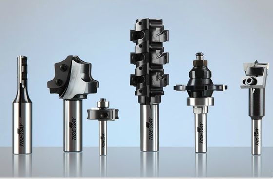 Биты маршрутизатора CNC, биты маршрутизатора карбида вольфрама Микро--Зерна с меняемыми ножами для Woodworking