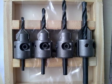 Карбид TCT частей 4PCS ручного резца TC-004V наклонил буровые наконечники зенковки для деревянный сверлить